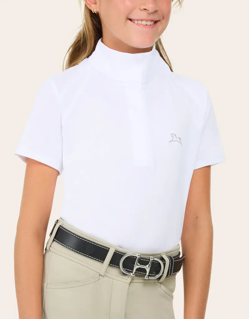 RJ Classics RJ Classics Ava Jr Short Sleeve Show Shirt White