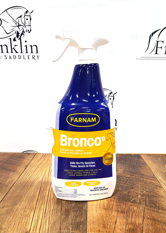 Farnam Bronco Equine Fly Spray Plus Citronella Scent