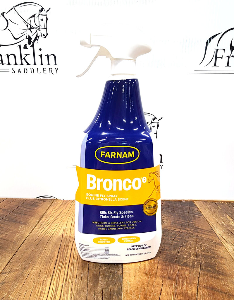 Farnam Bronco Equine Fly Spray Plus Citronella Scent