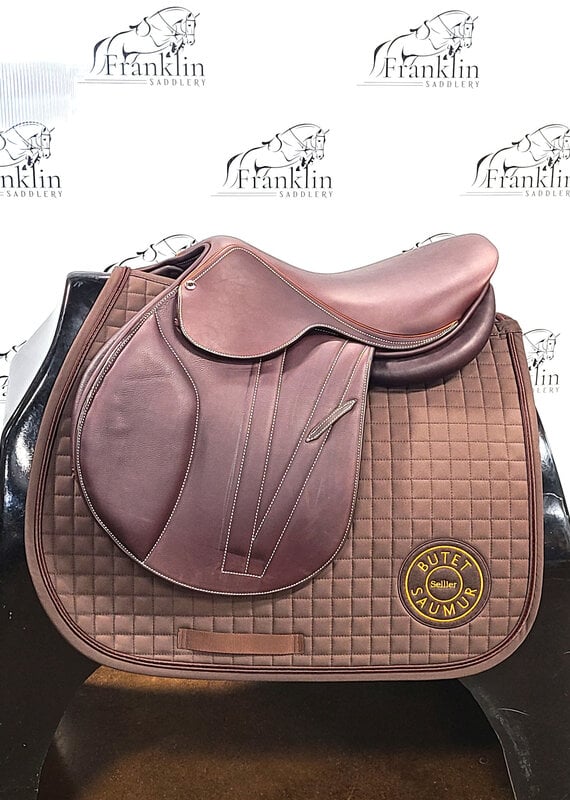 Butet Butet Premium Integrated L 16.5" Seat 2.25 Flaps Cachou Saddle