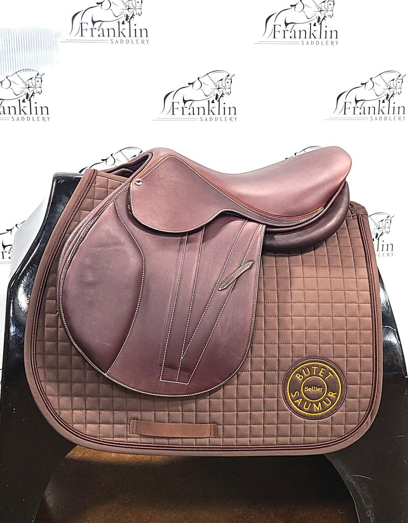 Butet Butet Premium Integrated L 16.5" Seat 2.25 Flaps Cachou Saddle