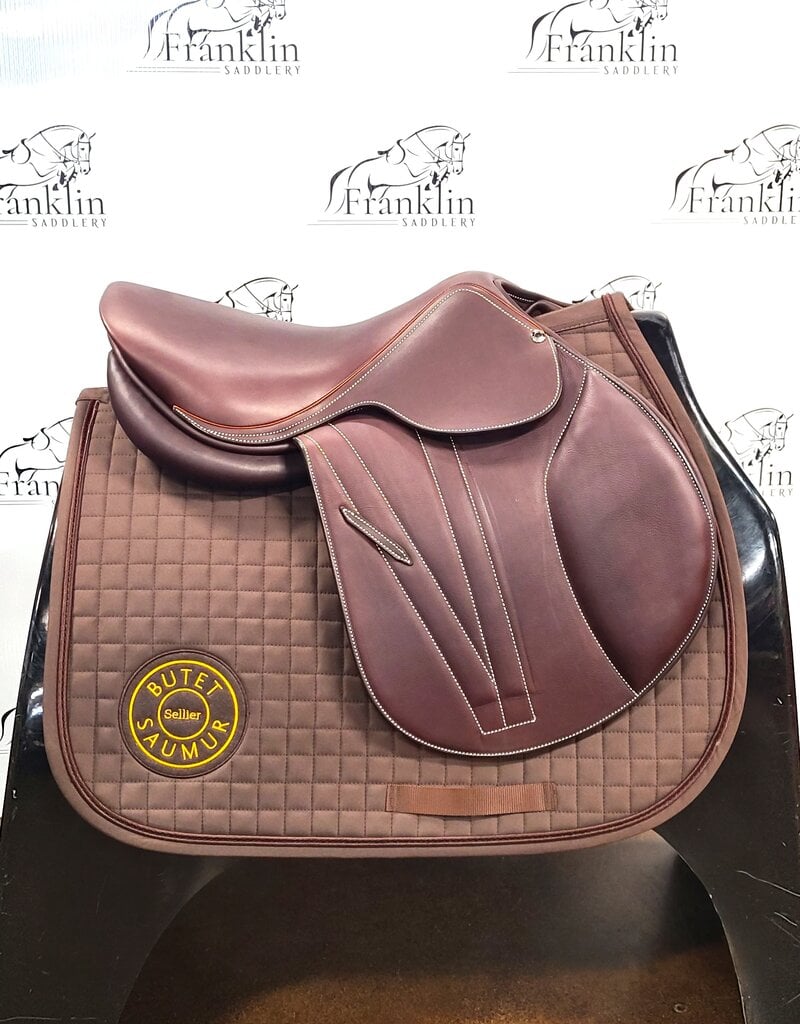 Butet Butet Premium Integrated L 16.5" Seat 2.25 Flaps Cachou Saddle
