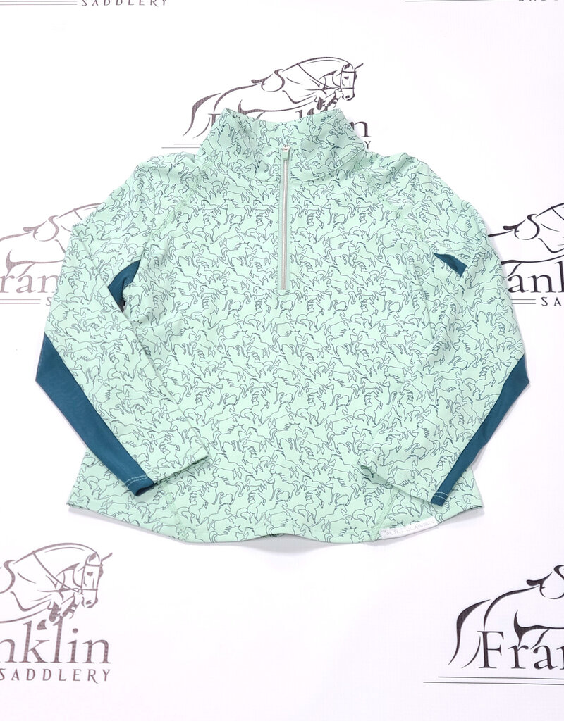 RJ Classics RJ Classics Libby Jr LS Sun Shirt Paddock Play Green