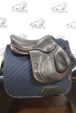Devoucoux Biarritz C Saddle 17" Seat 1A Flap Consignment #629