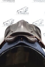 Devoucoux Biarritz C Saddle 17" Seat 1A Flap Consignment #629