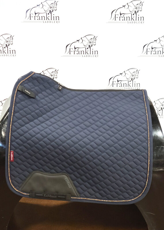 LeMieux LeMieux Brilliance Dressage Saddle Pad Navy Large