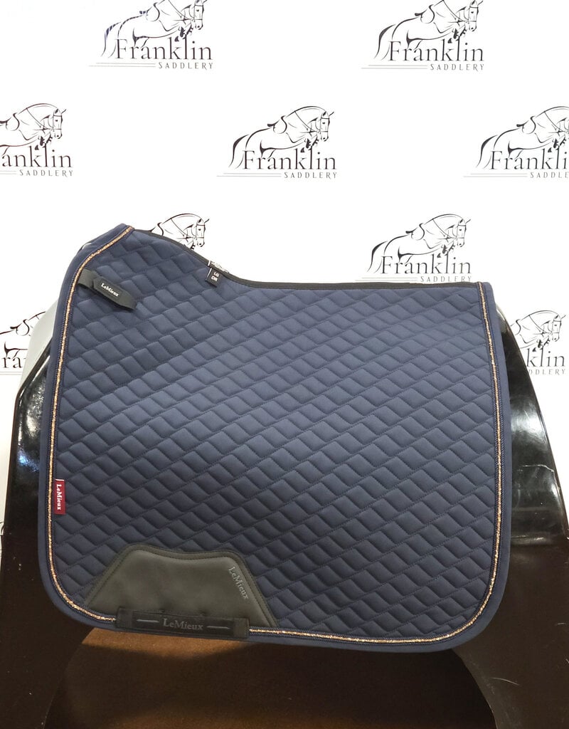LeMieux LeMieux Brilliance Dressage Saddle Pad Navy Large