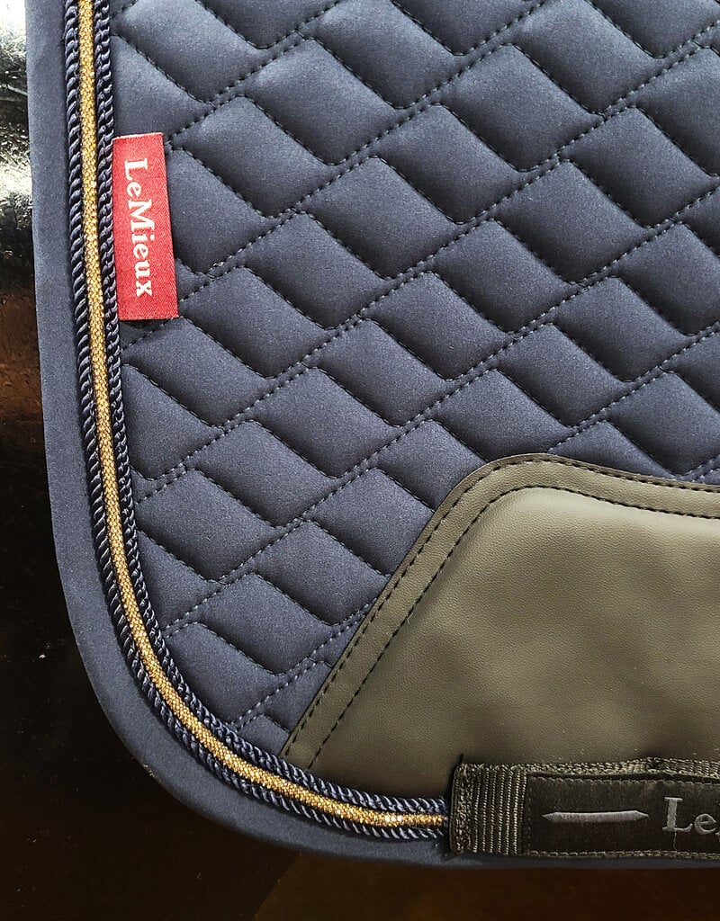 LeMieux LeMieux Brilliance Dressage Saddle Pad Navy Large