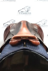 Devoucoux Socoa Jumping Saddle 17.5" Seat Consignment #883