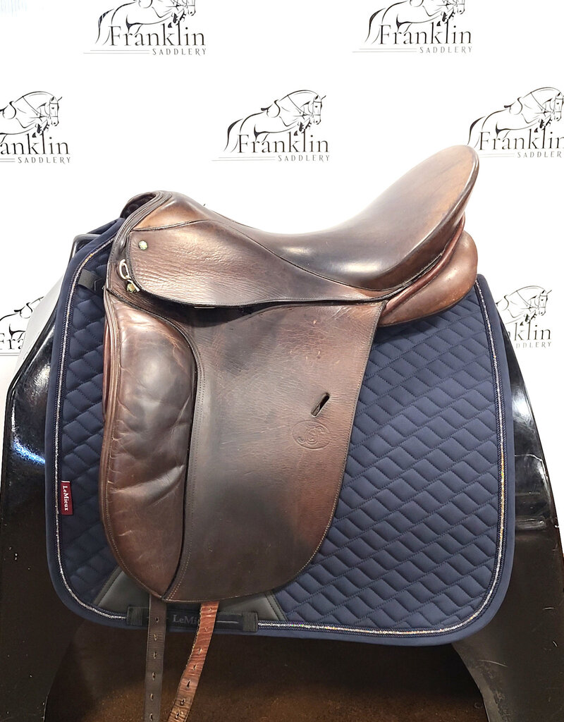 JES Elite Dressage Saddle 18.5" Seat Consignment #885