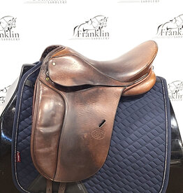 JES Elite Dressage Saddle 17" Seat Consignment #886