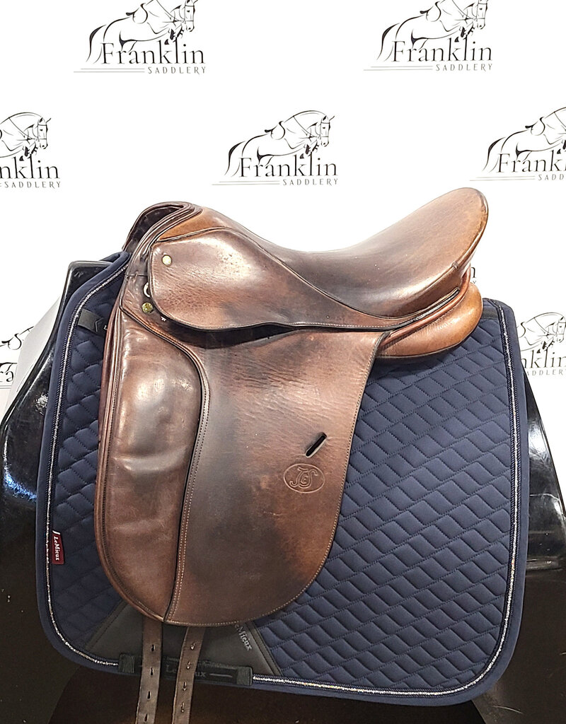 JES Elite Dressage Saddle 17" Seat Consignment #886