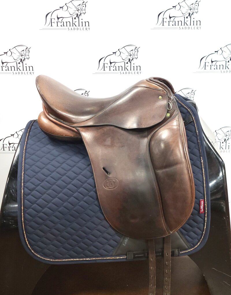 JES Elite Dressage Saddle 17" Seat Consignment #886