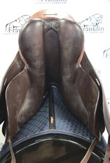 JES Elite Dressage Saddle 17" Seat Consignment #886