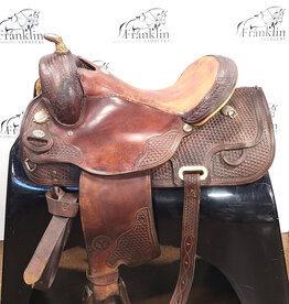 Circle Y Western Saddle 16.5" Seat Consignment #888