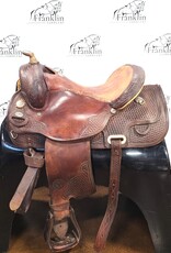 Circle Y Western Saddle 16.5" Seat Consignment #888