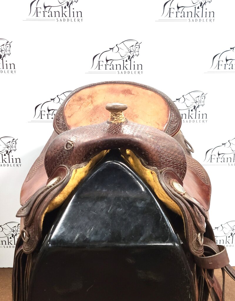 Circle Y Western Saddle 16.5" Seat Consignment #888