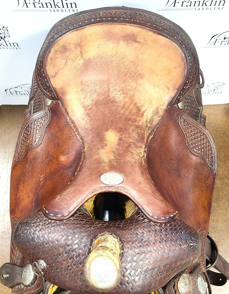 Circle Y Western Saddle 16.5" Seat Consignment #888