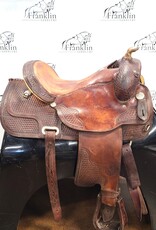 Circle Y Western Saddle 16.5" Seat Consignment #888