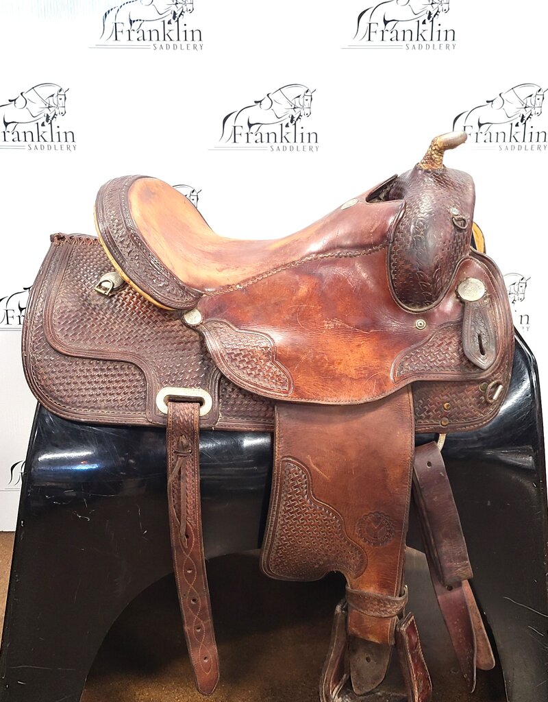 Circle Y Western Saddle 16.5" Seat Consignment #888