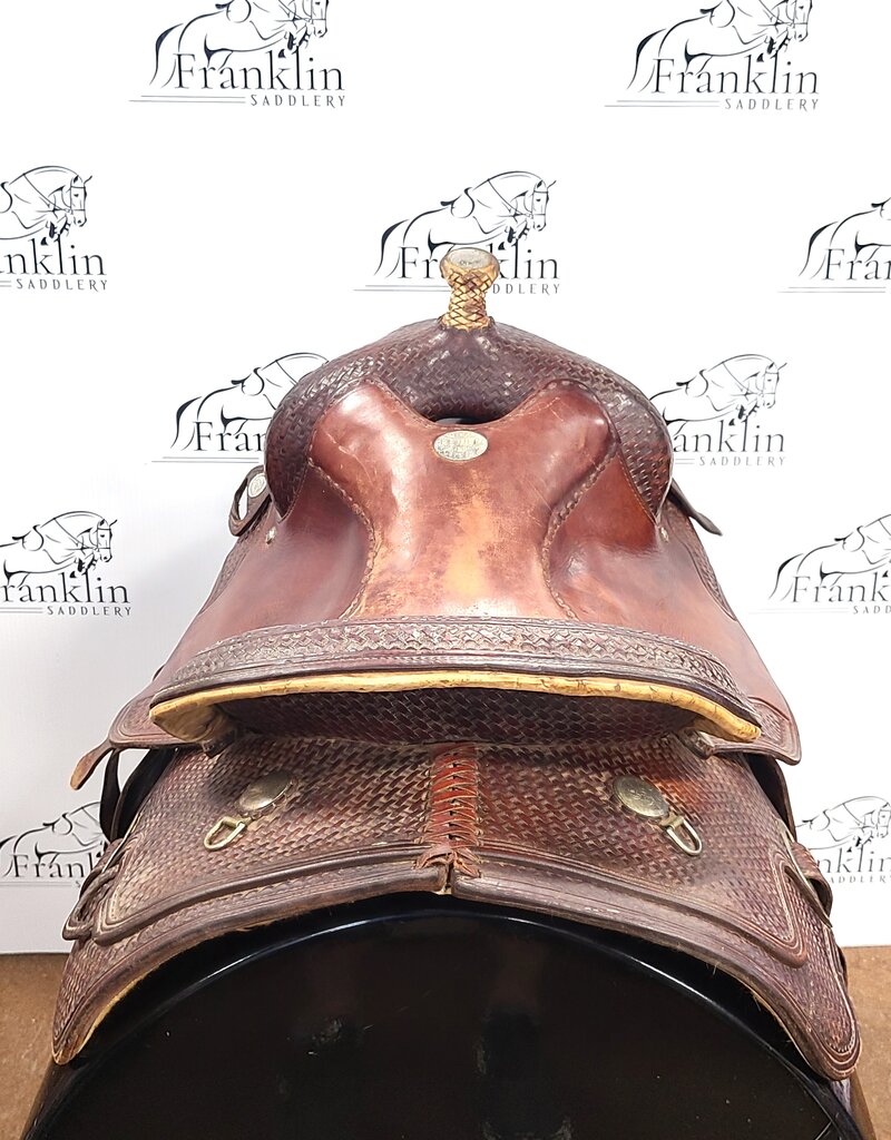 Circle Y Western Saddle 16.5" Seat Consignment #888