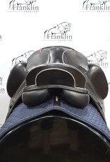 Albion Fabrento Monoflap Dressage Saddle 17.5" Seat Consignment #887