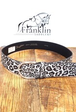 The Tailored Sportsman The Tailored Sportsman Gray Leopard Belt