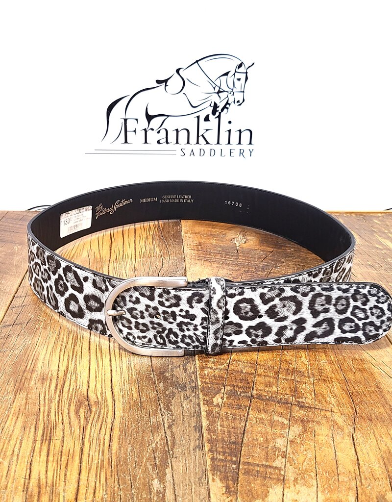 The Tailored Sportsman The Tailored Sportsman Gray Leopard Belt