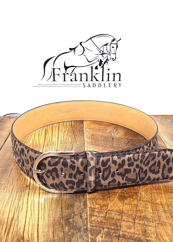 The Tailored Sportsman The Tailored Sportsman Leopard Taupe/Black Belt