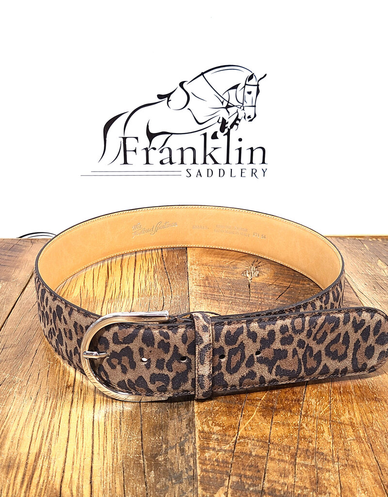 The Tailored Sportsman The Tailored Sportsman Leopard Taupe/Black Belt