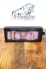 Ellany Equestrian Ellany 1.5" Wisteria With Silver Stirrup Belt