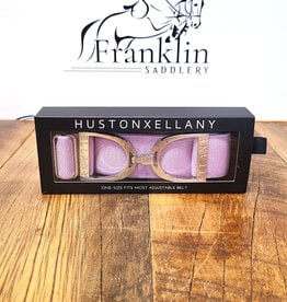 Ellany Equestrian Ellany 1.5" Wisteria With Silver Stirrup Belt