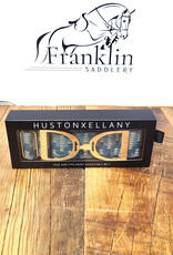 Ellany Equestrian Ellany 1.5" Gold Stirrup Elastic Belt Teal Lyndon