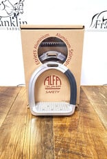 Alfa Jump Alfa Jump Inclined Safety Stirrups w/ Spikes Anthracite Grey