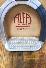 Alfa Jump Alfa Jump Inclined Safety Stirrups w/ Spikes Anthracite Grey