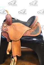 Circle Y Western Dressage Saddle 17.5" Seat Consignment #890