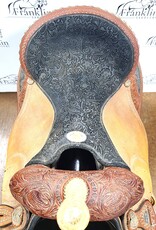 Circle Y Western Dressage Saddle 17.5" Seat Consignment #890