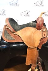 Circle Y Western Dressage Saddle 17.5" Seat Consignment #890