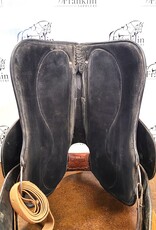 Circle Y Western Dressage Saddle 17.5" Seat Consignment #890