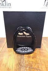 American Equus American Equus Elite Escape Safety Stirrups Black Crystal