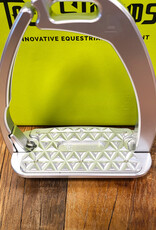 Tech Stirrups Tech Stirrups Venice Sloped Jumping & Cross-Country Safety Stirrup Silver M