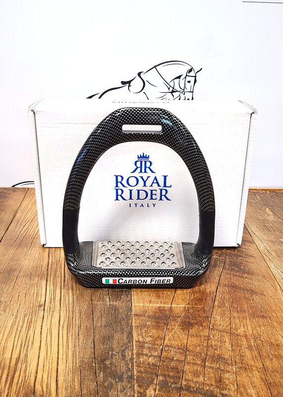 Royal Rider Royal Rider Carbon Flex Stirrups Black