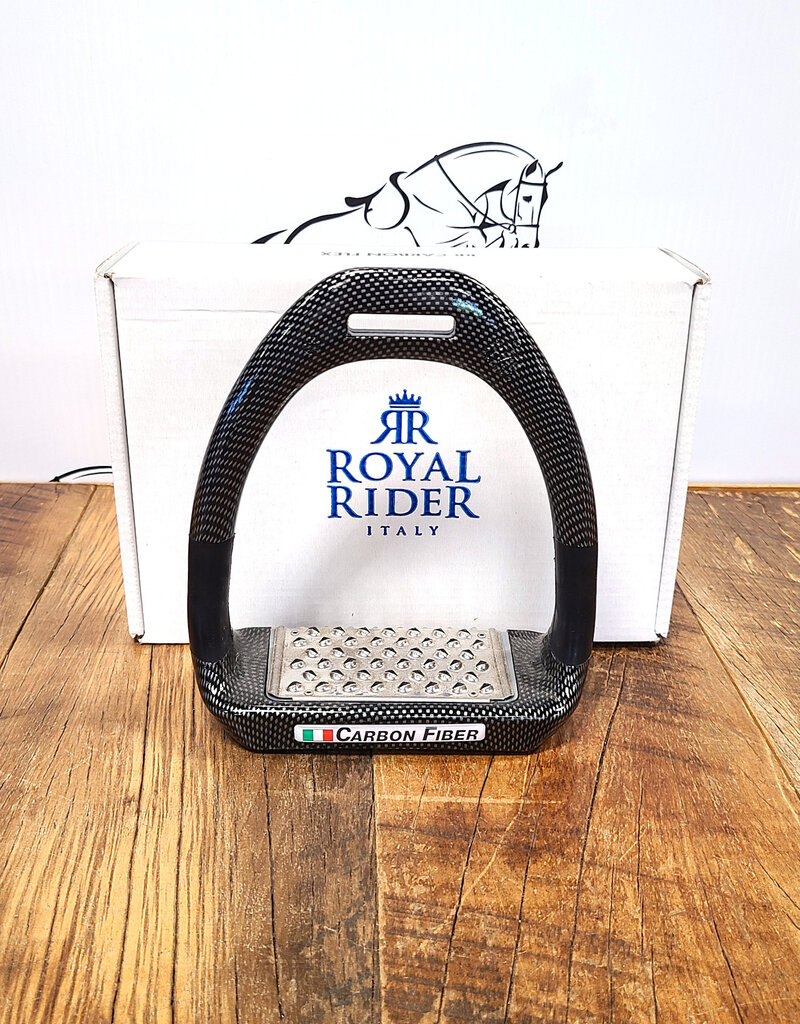 Royal Rider Royal Rider Carbon Flex Stirrups Black