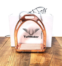 Tuffrider TuffRider Aluminum Stirrups Rose Gold 4.5"