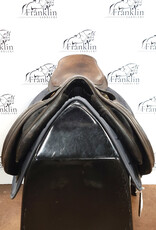 Black Country All Purpose English Saddle 17" Seat Consignment #898