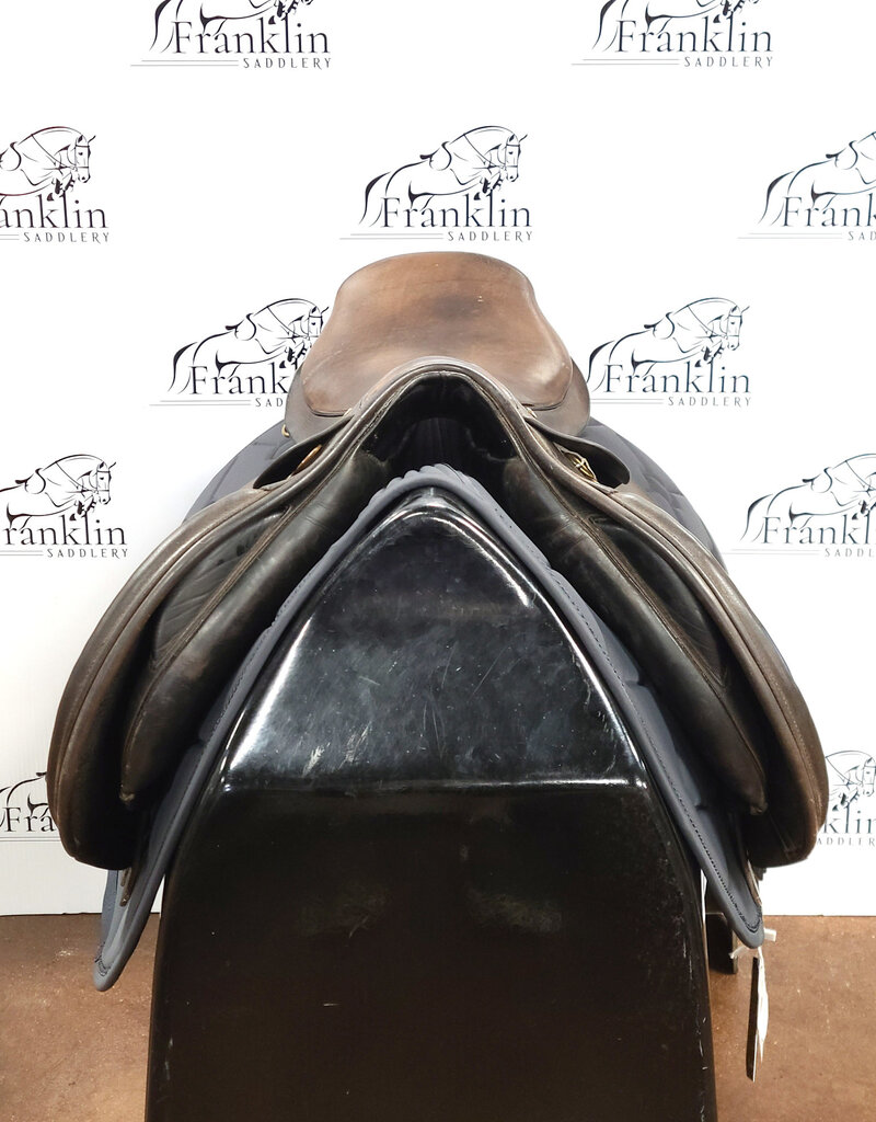 Black Country All Purpose English Saddle 17" Seat Consignment #898