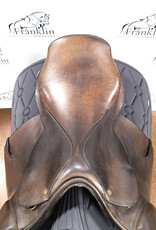 Black Country All Purpose English Saddle 17" Seat Consignment #898