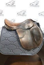 Black Country All Purpose English Saddle 17" Seat Consignment #898