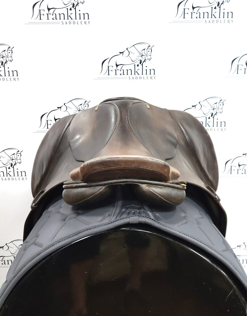 Black Country All Purpose English Saddle 17" Seat Consignment #898
