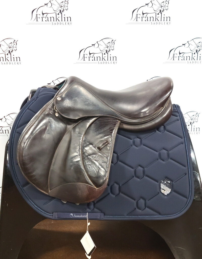 Voltaire Palm Beach Jumping Saddle 17.5" Seat Consignment #902